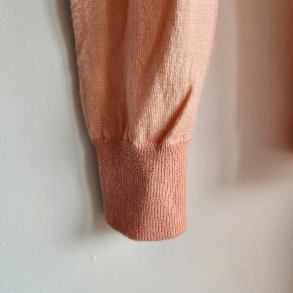 Maje Meryla Peach Tie-Waist Wool Sweater - Sz M - WORN ONCE - Picture 4 of 16